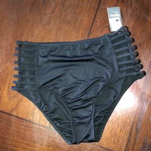NWT Mossimo Size M High Waist Swim Bottoms